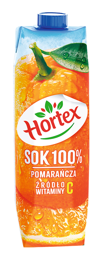 Orange 100% juice carton 1l