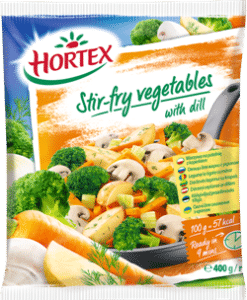 STIR-FRY VEGETABLES WITH DILL