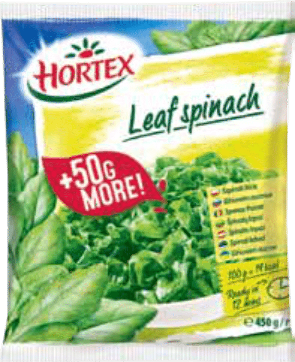 Leaf spinach 450g