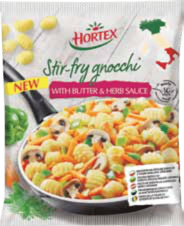 Stir-fry gniocchi with butter & herb sauce 450g