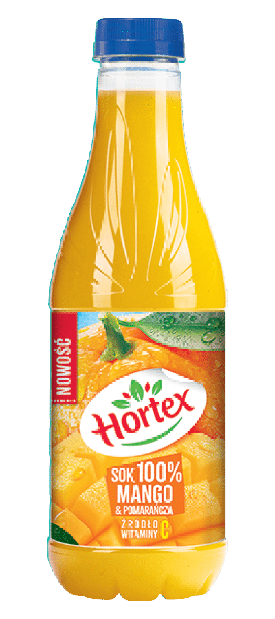 Mango-Orange 100% juice 1l pet bottle