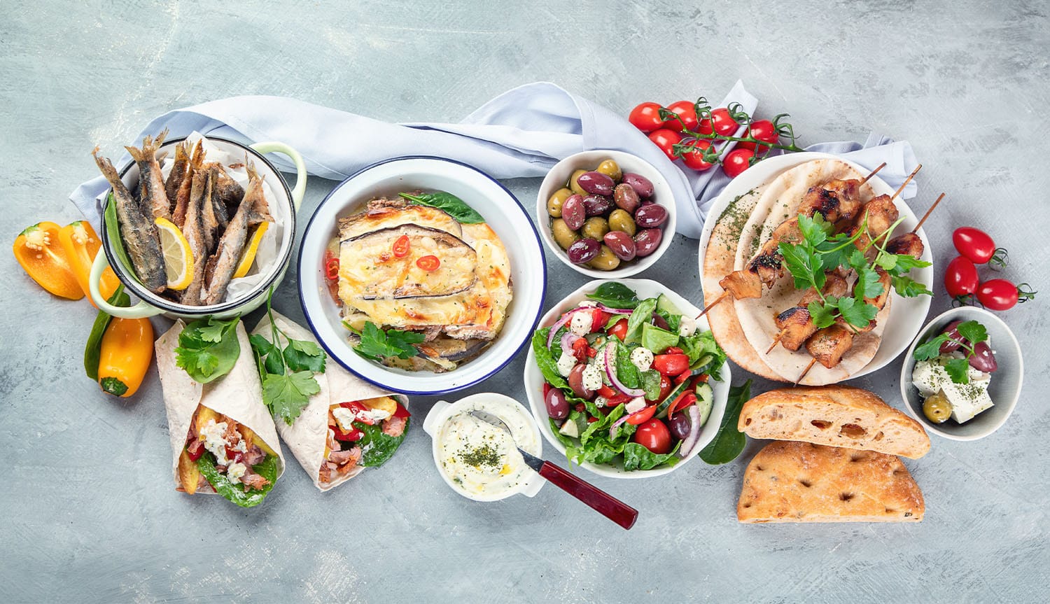 Dieta śródziemnomorska – zasady, efekty, jadłospis